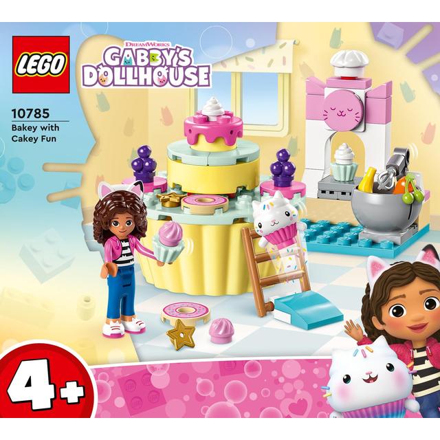 Lego Gabby’s Dollshouse Bakey With Cakey Fun 10785, One Size