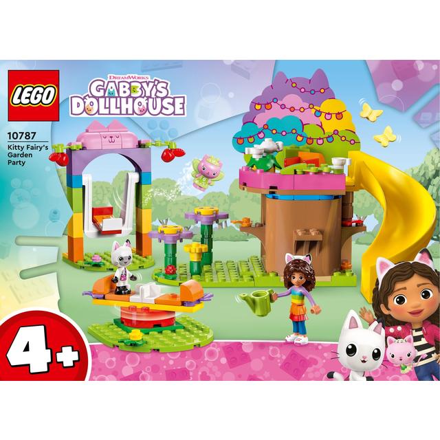Lego Gabby’s Dollshouse Kitty Fairy’s Garden Party 10787, One Size