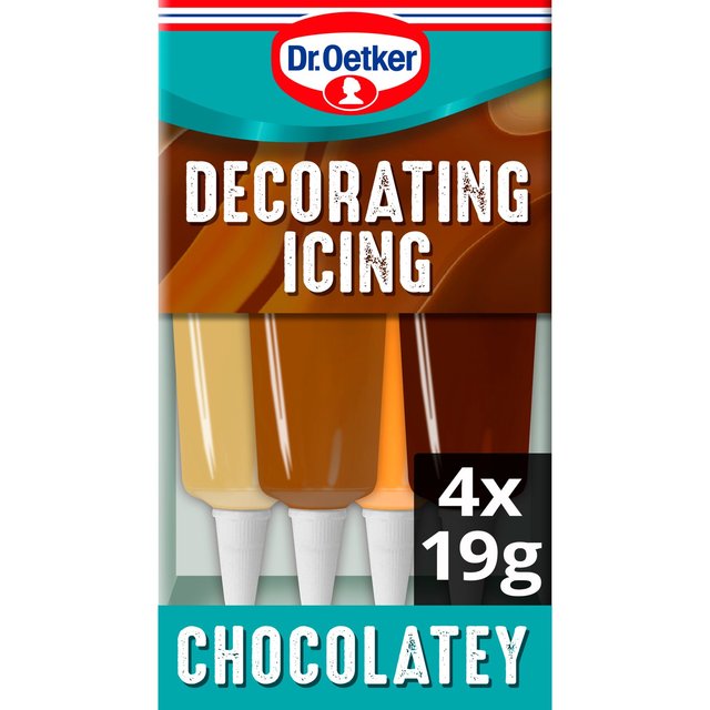 Dr. Oetker Chocolate Flavoured Decorating Writing Icing, 76g