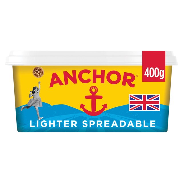 Anchor Lighter Spreadable Blend of Butter and Rapeseed Oil, 400g