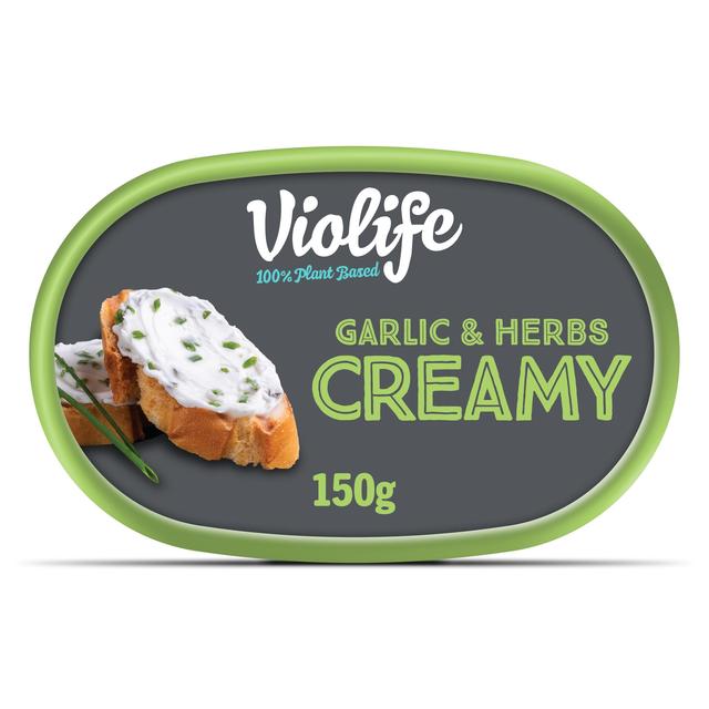 Violife Creamy Garlic and Herbs, 150g