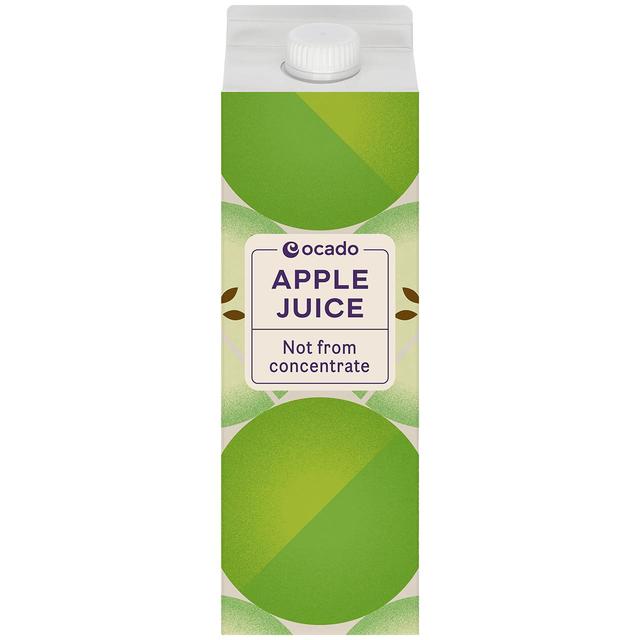 Ocado Apple Juice Not From Concentrate, 1L