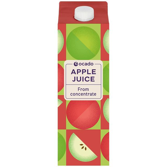 Ocado Apple Juice From Concentrate, 1L