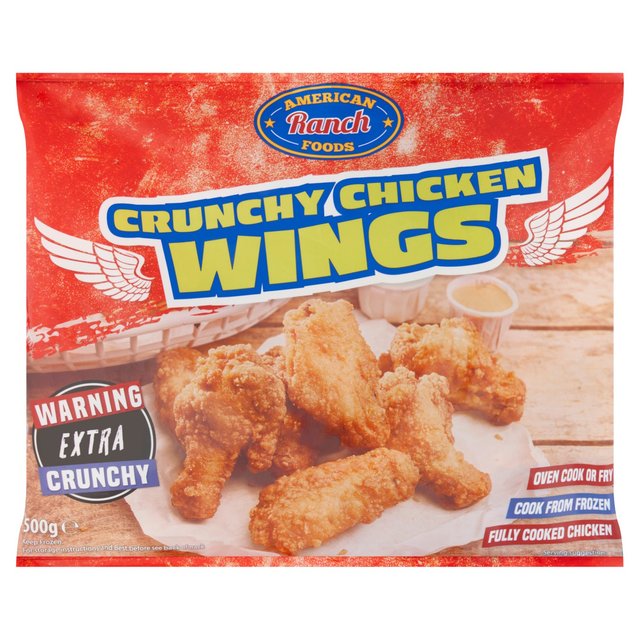 American Ranch Crunchy Chicken Wings, 500g
