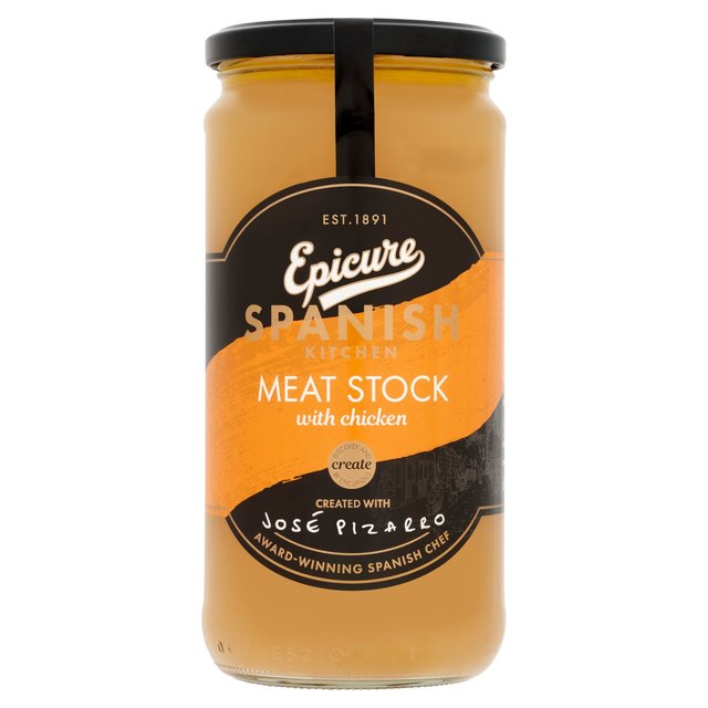 Epicure Spanish Kitchen Meat Stock, 680ml