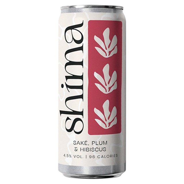 Shima Plum & Hibiscus Sake Spritz, 250ml