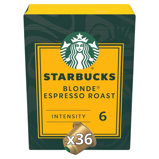 Starbucks by Nespresso Blonde Espresso Roast, 36 Per Pack