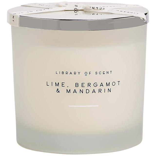 M & S Library of Scent Lime, Bergamot & Mandarin 3 Wick Candle