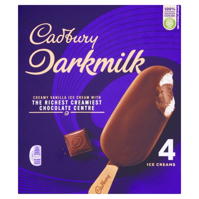 Cadbury Dark Milk Ice Cream Ocado