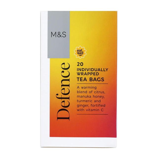 M & S Defence Teabags, 20 Per Pack