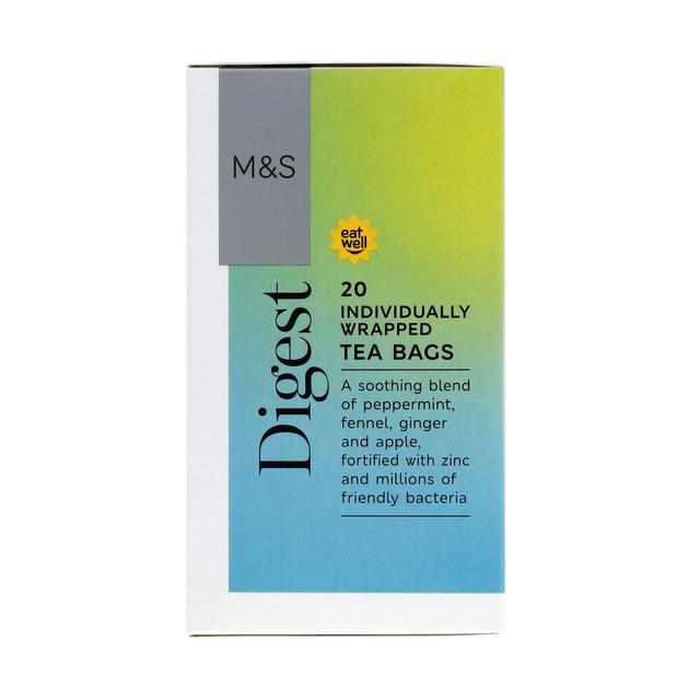 M & S Digest Infusion Teabags, 20 Per Pack