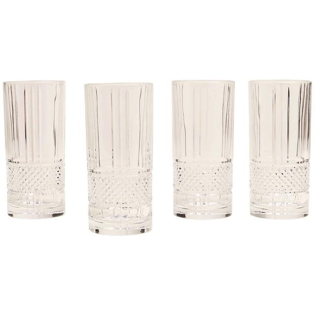M & S Collection Set of 4 Adeline Highball Glasses, One Size