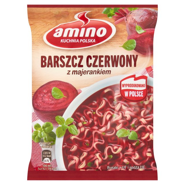 Amino Red Borstch Noodles, 66g