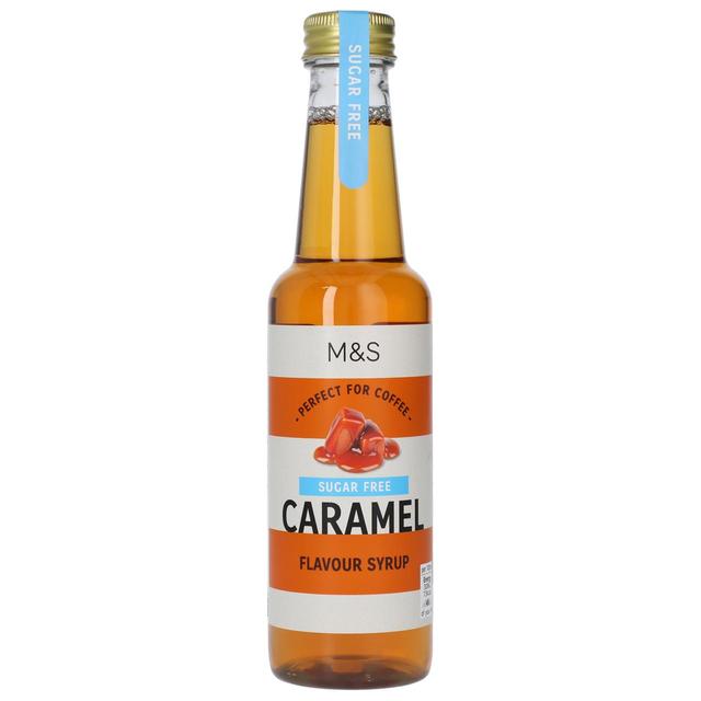 M & S Sugar Free Caramel Flavour Syrup, 250ml