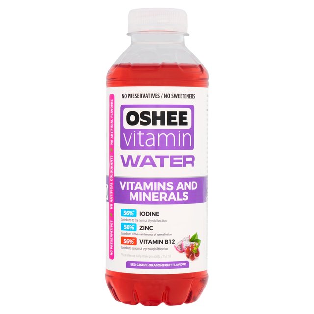Oshee Vitamin/Mineral Water, 555ml
