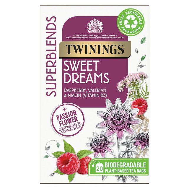 Twinings Superblends Sweet Dreams, 20 Tea Bags, 20 Per Pack