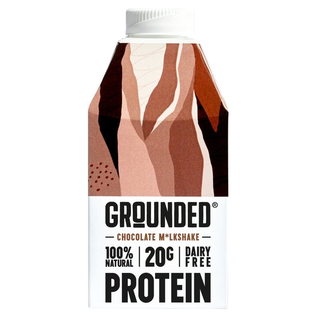Grounded Milk Chocolate Plant-Protein Shake, 490ml