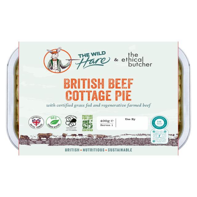 The Wild Hare British Beef Cottage Pie, 400g