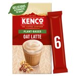Kenco Plant Based Oat Latte Instant Coffee Sachets x6