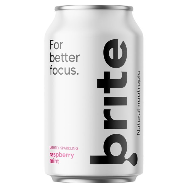 Brite For Better Focus Raspberry Mint Drink, 330ml
