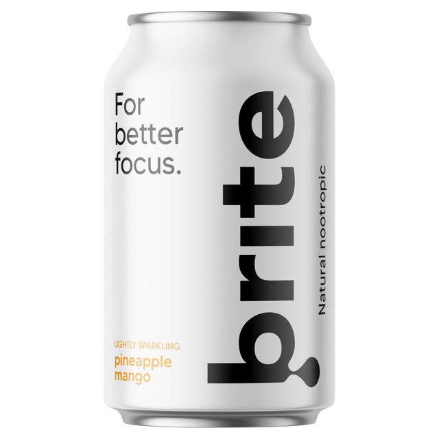 Brite For Better Focus Pineapple Mango Drink, 330ml