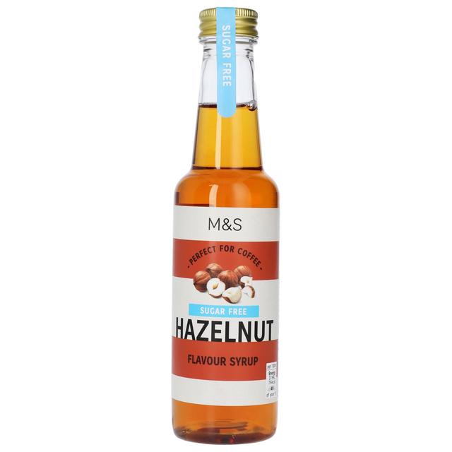 M & S Sugar Free Hazelnut Flavour Syrup, 250ml