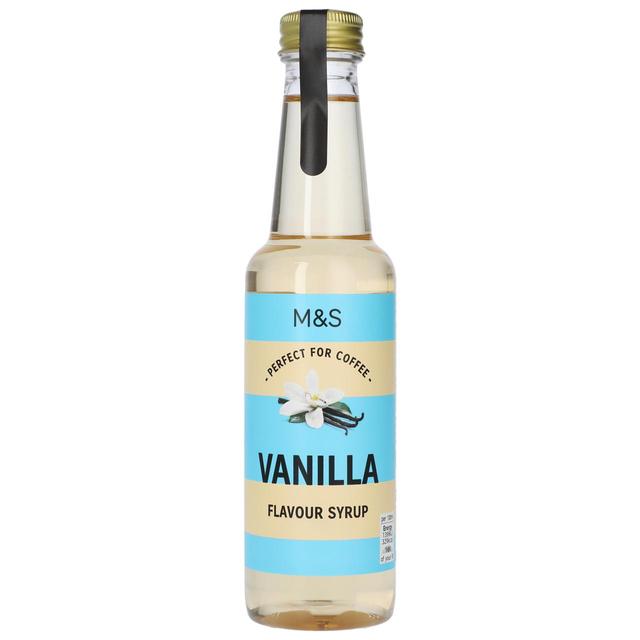 M & S Vanilla Flavour Syrup, 250ml