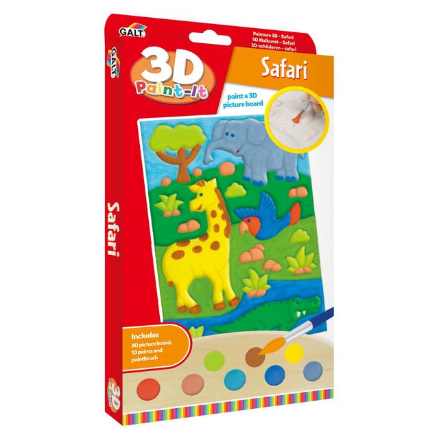 Galt 3D Paint It Safari, 15.4cm x 29.3cm x 2.3cm