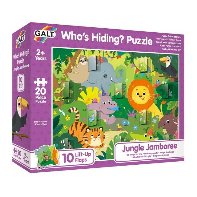 Galt Who's Hiding Puzzle Jungle Jamboree | Ocado