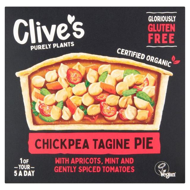 Clive’s Organic Chickpea Tagine Gluten Free Pie, 235g
