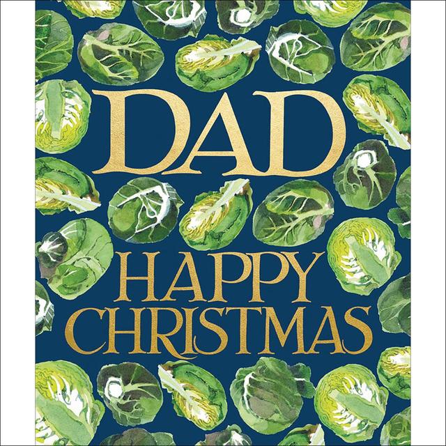 Dad Sprouts Christmas Card