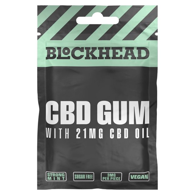 Blockhead Cbd Gum, 7 Pc, 7 Per Pack