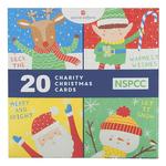 NSPCC Charity Kids Christmas Card Pack