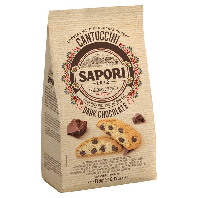 Sapori Cantuccini Dark Choco Chunks, 175g