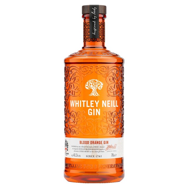 Whitley Neill Blood Orange Gin, 70cl