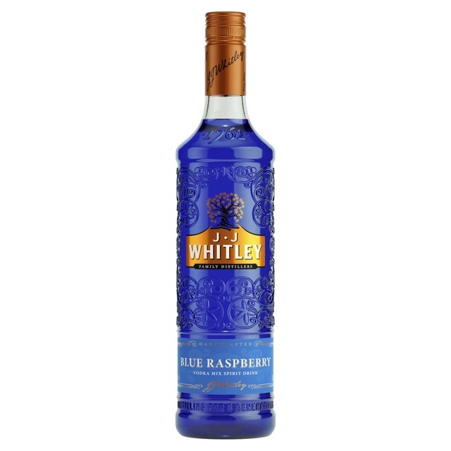 JJ Whitley Blue Raspberry Vodka Spirit Drink, 70cl