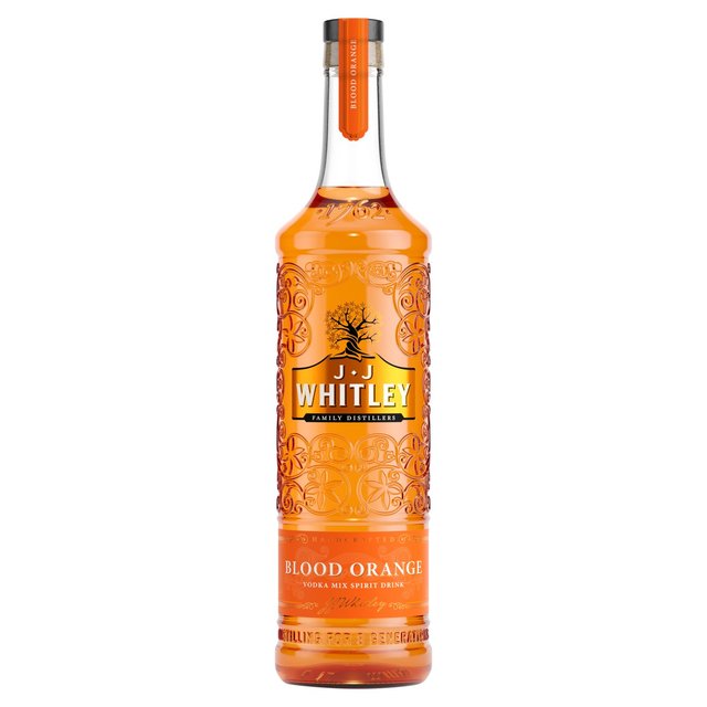 JJ Whitley Blood Orange Vodka Spirit Drink, 1L