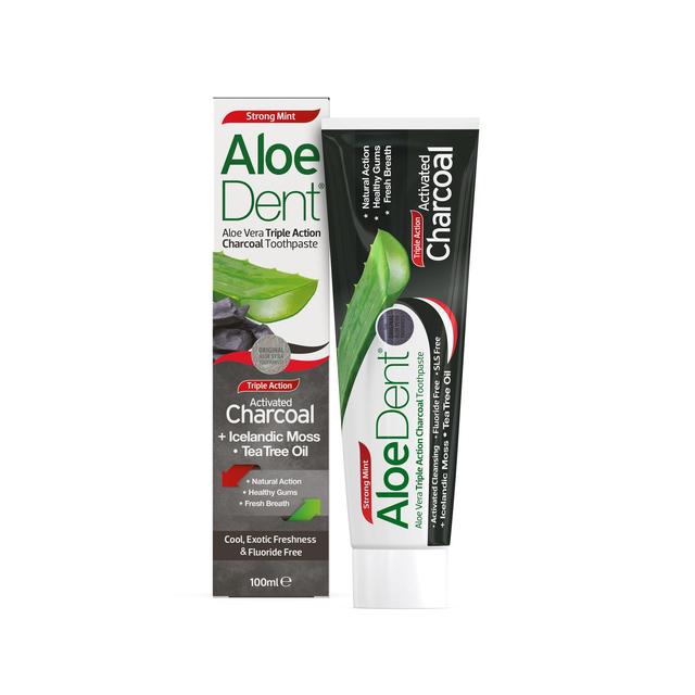 Aloe Dent Charcoal Toothpaste, 100ml