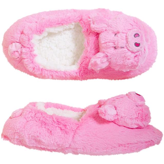 M & S Kids Percy Pig Slippers, Size 13, Pink
