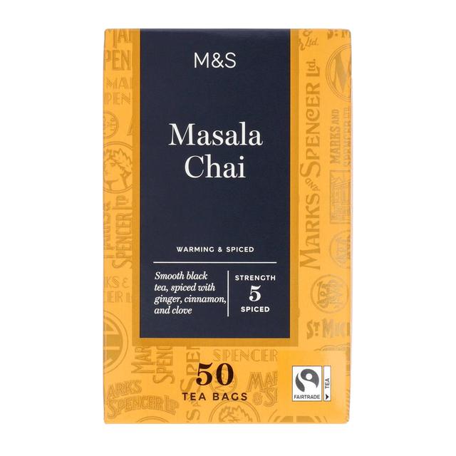 M & S Masala Chai Teabags, 125g