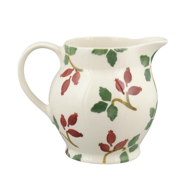 Emma Bridgewater Folk Rosehip 1/2 Pint Jug Ocado
