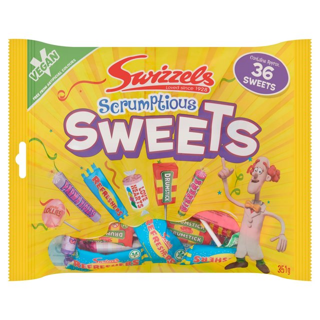 Swizzels Scrumptious Sweets, 351g