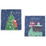 M&S Santa Rooftop Charity Christmas Card Pack