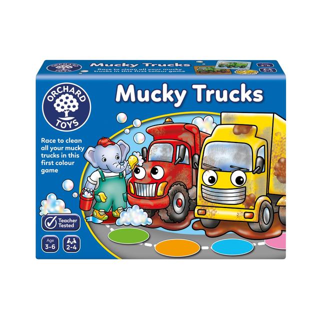 Orchard Toys Mucky Trucks Game, One Size