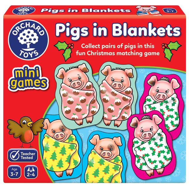 Orchard Toys Pigs In Blankets Mini Game, 3-7 Years