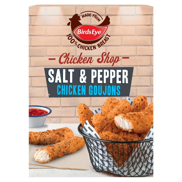 Birds Eye Chicken Shop Salt & Pepper Breaded Chicken Goujons, 325g