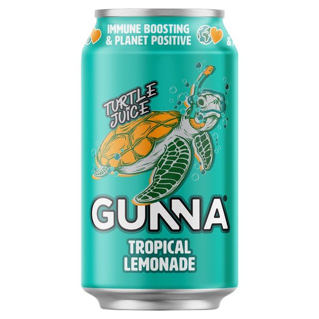Gunna Drinks Immune Boosting Lemonade Tropical, 330ml