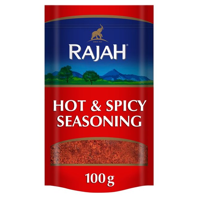 Rajah Spices Hot & Spicy Seasoning Powder, 100g
