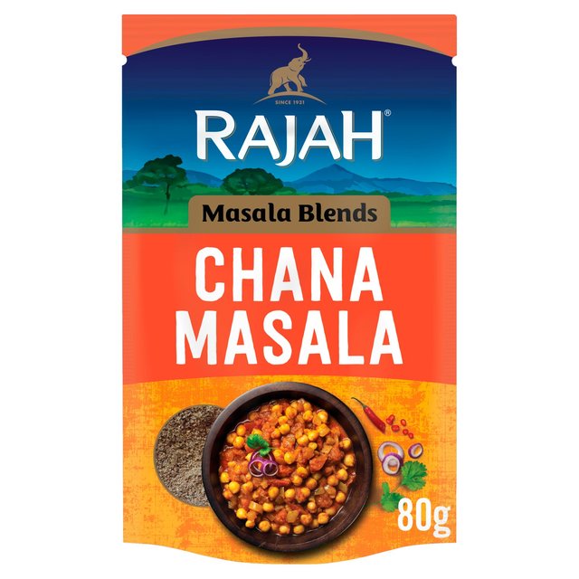 Rajah Spices Chana Masala Powder, 80g