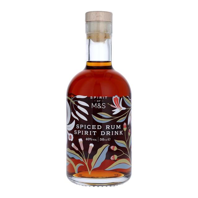 M & S Spiced Rum Spirit Drink, 50cl